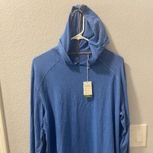 Tasc Carrollton Lightweight Hoodie New With Tags Medium Blue